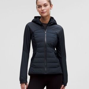 lululemon athletica True Navy down for it all jacket size 10